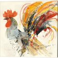 thumbnail image 4 of Festive Rooster by Albena Hristova Canvas Art Set of 2 14 inch X 14 inch Each, 4 of 4