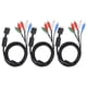 thumbnail image 1 of Cable de componentes universal, 3 piezas de vídeo de alta definición Cable de vídeo de alta definición Cable de componentes de alta capacidad, 1 of 9