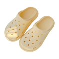 thumbnail image 1 of Feslishoet-Sandalias con agujeros para mujer, Zapatillas de casa ligeras de EVA para playa, exteriores, verano, antideslizantes Qiuyongming unisex, 1 of 2
