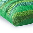thumbnail image 2 of The HomeCentric Pillow Cover, Green Pillow Cases, Multicolor 3D Sequins Bead Waves Pillow Cover, Pack of 2, 20x20 inch (50x50 cm) Pillow Cover, Pillow Cases, Square Silk Throw, Abstract - Green Garden, 2 of 3