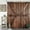 Pattern 1, variant on Rustic Barn Door Shower Curtain for Bathroom, Retro Countryside Wood Board Bathroom Decor Curtain Sets,Art Vintage Extra Long Famhouse Western Bath Curtains RV Bath Curtains with Hooks 72X84INch