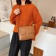 thumbnail image 3 of Sywqhk Bolso De Mensajero De Hombro De Color Puro Informal Bolso Diario De Pu Para Mujer (Marrón) Sywqhk Para estrenar, 3 of 9