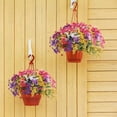 thumbnail image 4 of GRNSHTS 24 Pcs Artificial Flowers for Outdoor,Plastic Flowers Decoration, UV Resistant Faux Flowers Shrubs, Artificial Plants for Indoor Outside Garden Home Wedding Farmhouse, 4 of 8