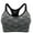 Gray, variant on Sports Bras for Women, Seamless Yoga Sports Tank Bra with Detachable Built in Pad