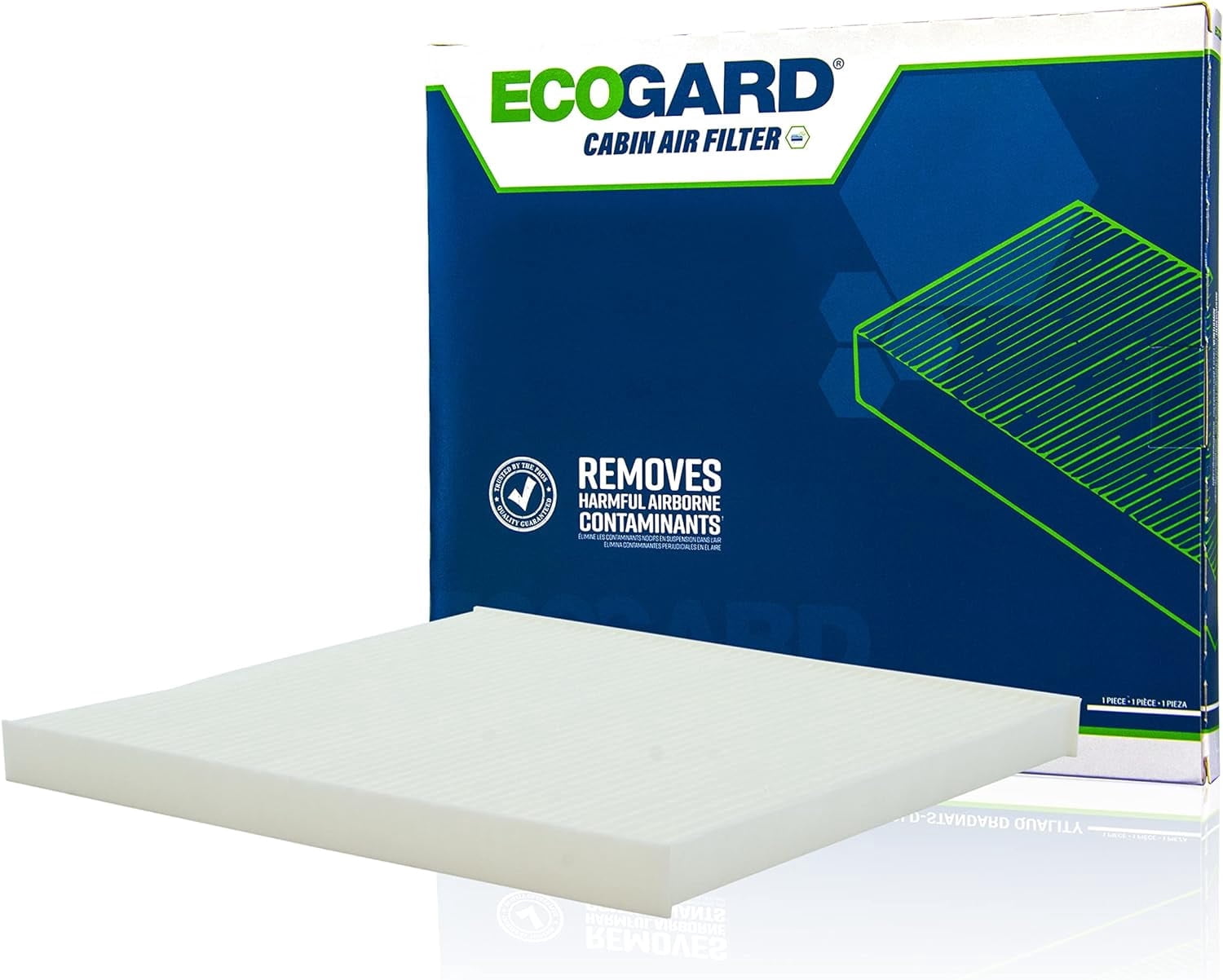 ECOGARD, Cabin Air Filter, XC11829C, with Activated Carbon
