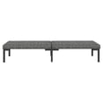 thumbnail image 4 of vidaXL 8 Piece Patio Lounge Set with Cushions Poly Rattan Dark Gray, 4 of 6
