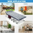 NAIZEA Folding Bed for Adults, Portable Rollaway Guest Bed Sleeping Cot