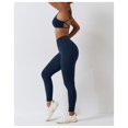 thumbnail image 3 of Conjuntos de entrenamiento for mujeres 2 piezas de talle alto sin costuras con sujetador deportivo acolchado conjuntos de ropa de gimnasio, 3 of 7