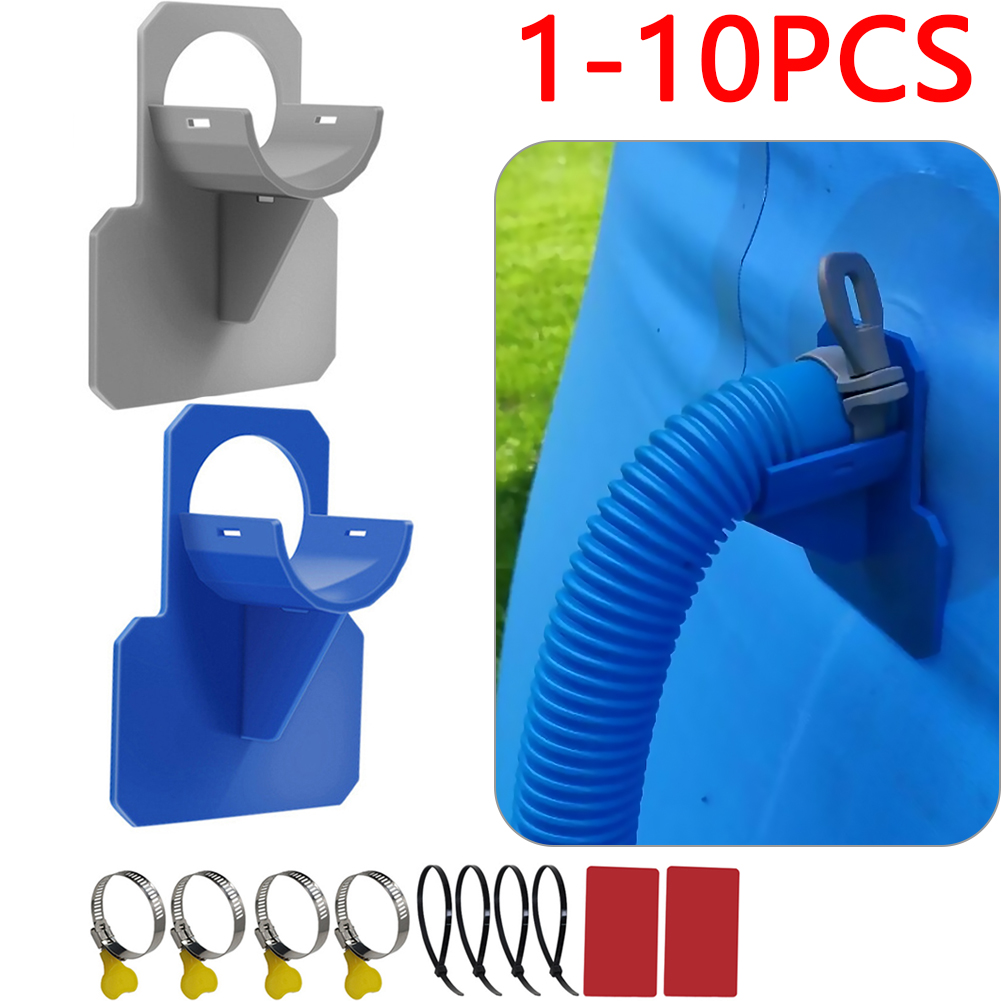 Lot De 2 Tuyaux De Rechange Pour Pompe Piscine Hors Sol - Diamètre 3,2 Cm - Longueur 1 M - Bleu - 4
