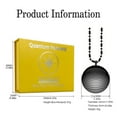 EMF Shield Pendant Stylish Portable Necklace With Advanced Negative