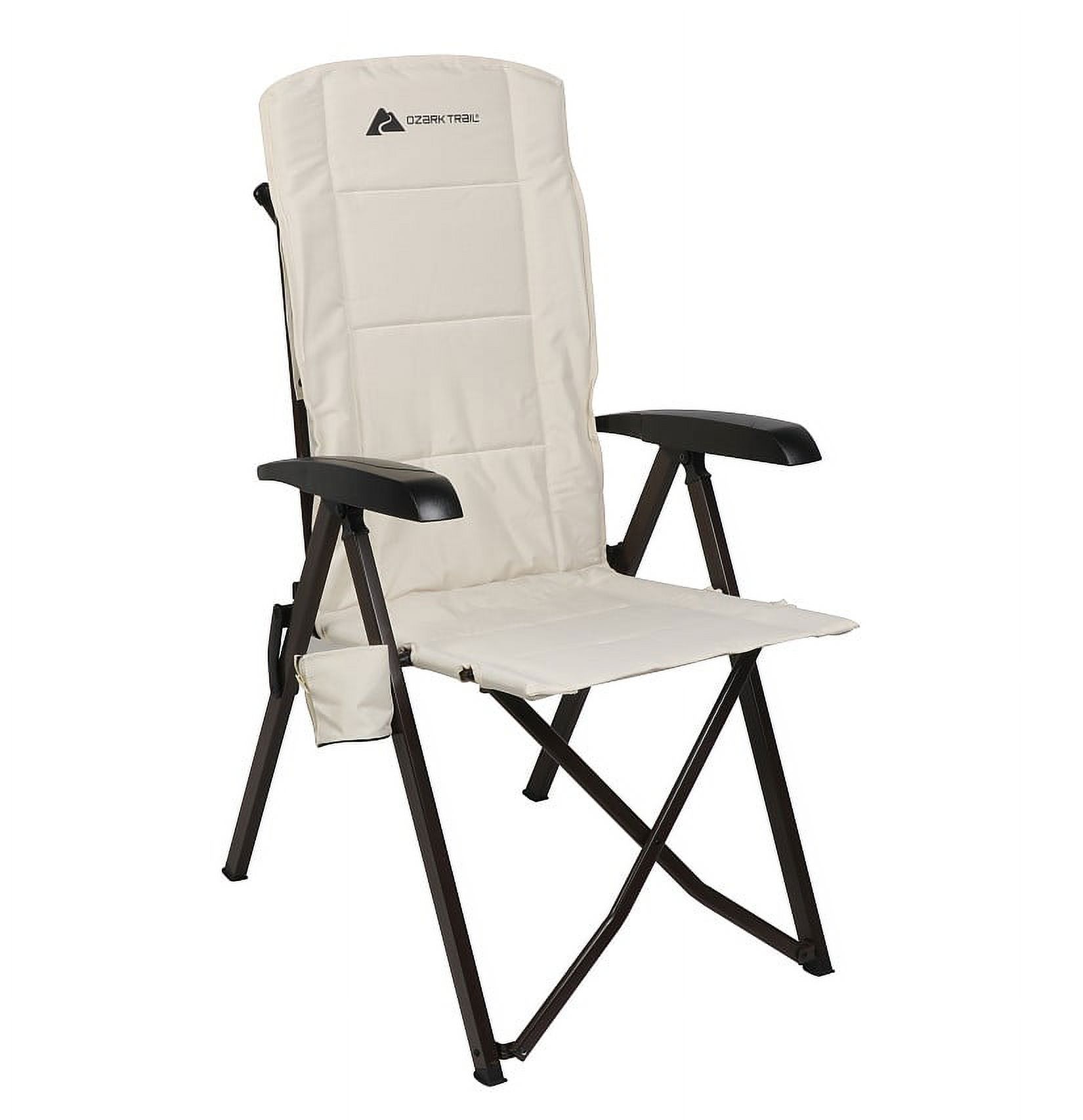 Ozark Trail Glamp High Back Lounge Chair, Adult, Taupe - image 4 of 7