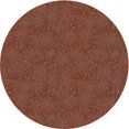 thumbnail image 1 of Ahgly Tapis Rond Lavable en Machine Intérieur Transitionnel Rouge Tomate, 8 Pieds Rond, 1 of 7