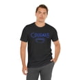 thumbnail image 6 of Unisex Jersey Short Sleeve Tee Blue Cougar Football, 6 of 12