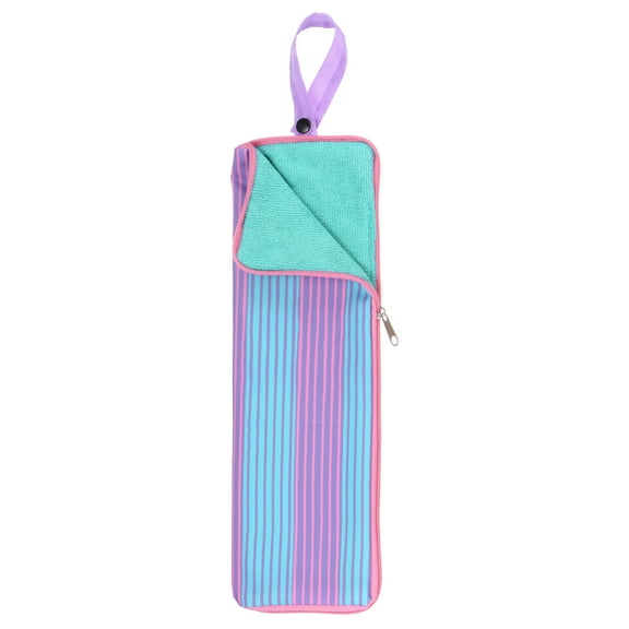 Umbrellas Bags for Wet Travel Umbrellas 4.9"x15" Portable Cover Carry Storage Bag Case Sleeve Pink Stripe