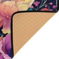 thumbnail image 3 of Yayeee Area Rugs for Living Room 6.7'x4.8' Non Slip Washable Bedroom Floor Carpet, Puprle Ethereal Floral Harmony, 3 of 5