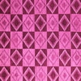thumbnail image 1 of Ahgly Company Indoor Square Abstract Pink Modern Area Rugs, 5' Square, 1 of 4