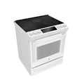 thumbnail image 4 of GE Profile 30" Slide-in Self-Clean Electric Range with Air Fry and Baking Drawer White - PCS940DMWW, 4 of 6