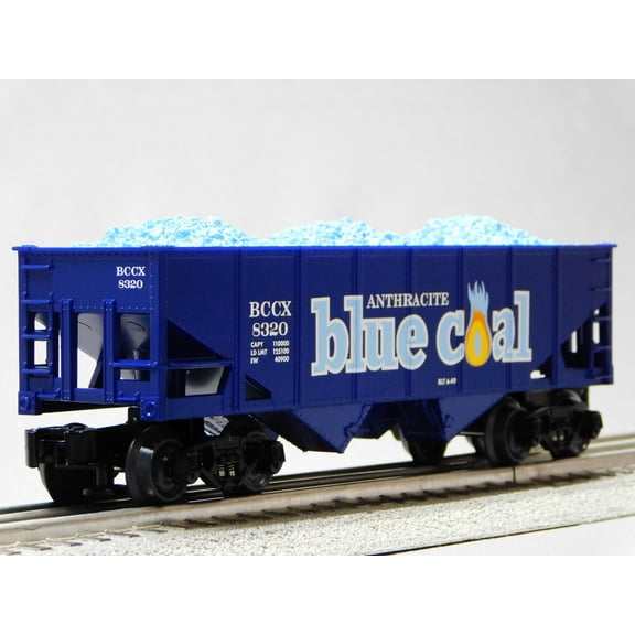 LIONEL BLUE COAL CO. HOPPER W/ LOAD ANTHRACITE BCCX #8320 O GAUGE 2428320
