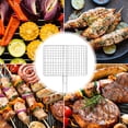 thumbnail image 4 of Meat Grilling Basket Barbecue Rack Grill Burger Fish Stand Cooking Roast Tool BBQ Net, 4 of 5