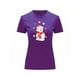 thumbnail image 2 of Playera Blusa Con Estampado De Muñeco De Nieve Navidad Color Morado Talla Mediana Marca Emil SaEs, 2 of 4