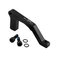 thumbnail image 2 of Colaxi Disc Brake Bracket, Bike Disc Adapter, Mountain Road Bikes R230 Disc Brake Systems Caliper Post Mount Adapter Replace Black, 2 of 8