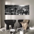 thumbnail image 3 of Cuadro Ciudad Nueva York Decorativo Moderno En Canvas Panorámica Impresión Latex Hd Material No Sintético Marco Opcional, 3 of 4