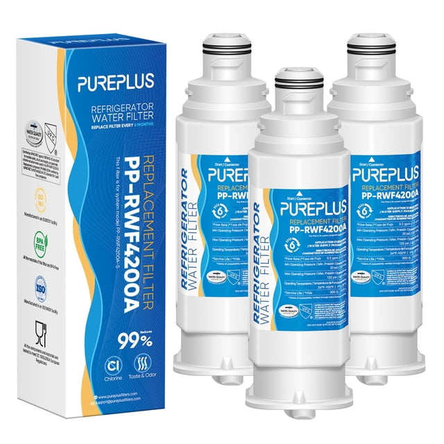 Filtro de agua para refrigerador PUREPLUS DA97-17376B para Samsung