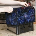 thumbnail image 7 of Pofeuu Glasses And Fireworks Print Toaster Cover 4 Slice, Bread Dust Cover & Fingerprint Protection, Kitchen Small Appliance Covers(Toaster Cover), 7 of 7