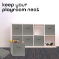 thumbnail image 2 of Pomatree Storage Cube Bins, 9 Pack, Sturdy Fabric Basket Bins. 11" (Grey), 2 of 6
