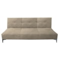 thumbnail image 3 of Sofa Cama Reclinable El Bazar Store Vegas Terciopelo Beige Futon 3 posiciones Sala, 3 of 6