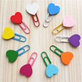 thumbnail image 4 of 10pcs Creative Colored Paper Clips, Heart-shaped Sunflowers, Small Chrysanthemum Butterflies, Nickel-plated Curved Needles, 4 of 5