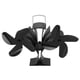 thumbnail image 4 of Ventilador de 8 aspas para estufa de leña, alimentado por calor, no eléctrico, protección del medio ambiente, ventilador de chimenea de arranque automático, 4 of 9