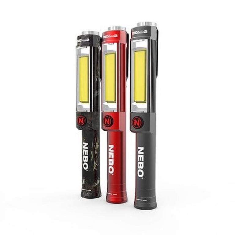 nebo big larry pro flashlight NE6640 Flashlight, High Power 500 Lumen Work Light, Red Hazard Flasher, Fully Rechargeable, Water and Impact Resistant, Black: Buy Online at Best Price in UAE impact resistant NEBO Big Larry Pro Plus