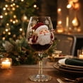 thumbnail image 7 of Christmas 3D Wine Glass Collection Gift Box Set, Decorative Raised Christmas Wine Glass with Snowflake Stem, Santa Tree Wreath Snowman Reindeer Holiday Drinkware and Table Decor, 7 of 7