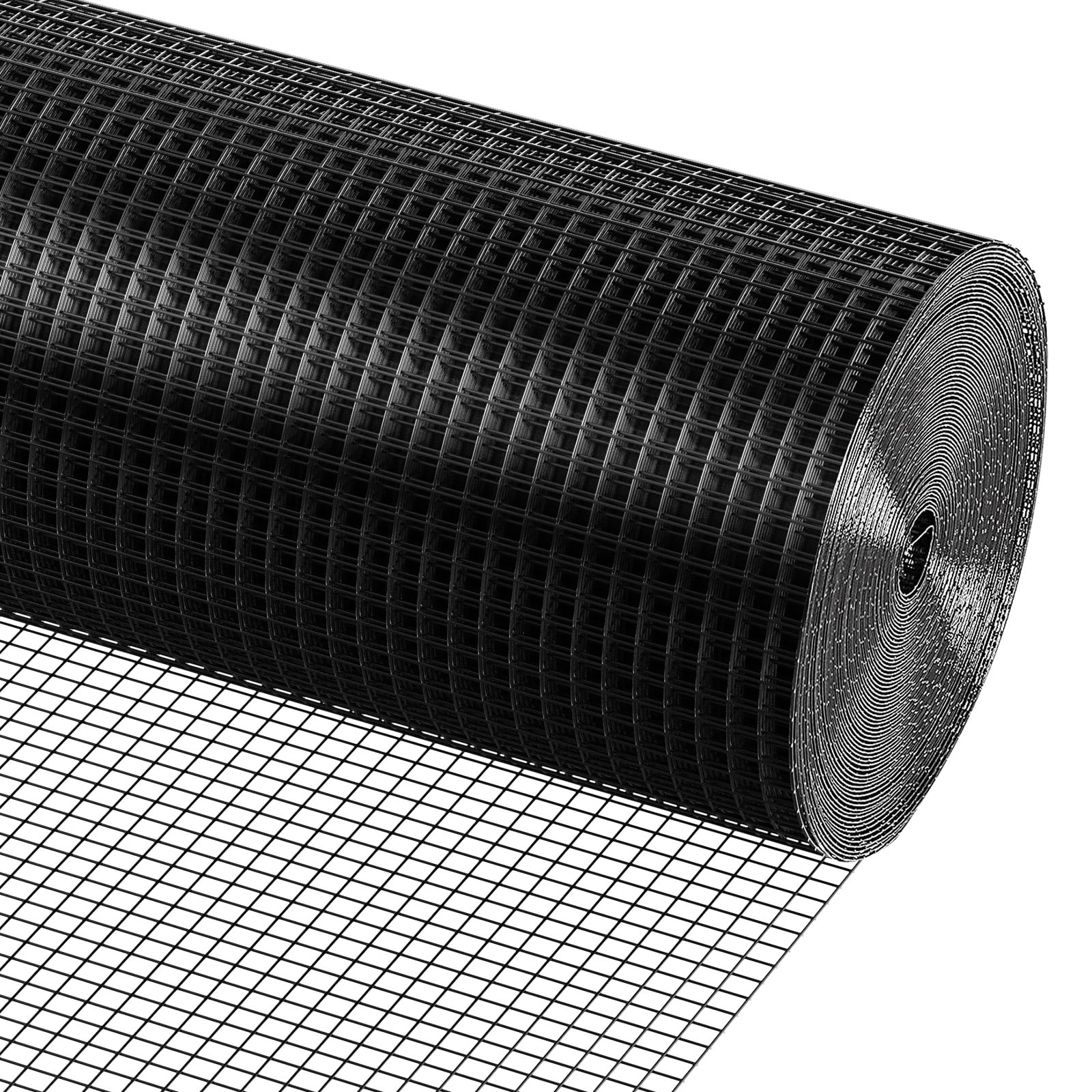 Hardware Cloth 48x100ft 1/2 Inch Mesh 19 Gauge Galvanized Steel with Gloves Pliers for Garden Fencing