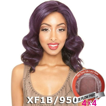 Brown Sugar Human Hair Blend Silk Lace Wig - BS607