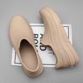 thumbnail image 1 of New Non-slip Resistant Work Shoes for Cook Unisex Kitchen Chef Shoes Slip on Waterproof Oil-Proof Kitchen Chef Clogs Solid Color Khaki 42, 1 of 6