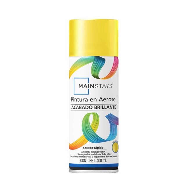 Pintura en Aerosol Mainstays Pintura en aerosol, Brillante, 400ml