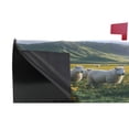thumbnail image 4 of Ryvnso Mailbox Cover Magnetic Sheeps on Field Mailbox Wrap Large Size 25.5x21 Inch, 4 of 8