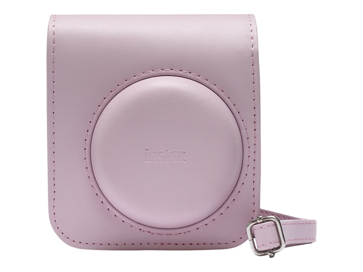Étui de caméra FUJIFILM Instax® Mini 12, rose éclosion Étui pour appareil Instax Mini 12 - Fleur rose