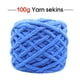 thumbnail image 2 of Advancent Hilo de tejer de 100g, bufandas de hilo para tejer a mano, gorro, gorro, hilos de ganchillo tejidos a mano, accesorio de costura para Artesanía No.12 Advancent HA009091-12, 2 of 6