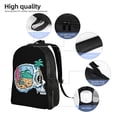 thumbnail image 5 of ZNDUO Travel Backpack, Beach Skull Pattern Backpack for School, 16 inch Lightweight Bookbag, 5 of 8