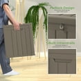 thumbnail image 4 of Mondawe 50 GAL Outdoor Resin Waterproof Deck Box with Lockable Lid, 4 of 7