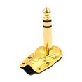 thumbnail image 1 of HILABEE Guitar Effects Pedal Connector Microphone Plug 90 Degree Jack Plug Connector Stereo, 1 of 9