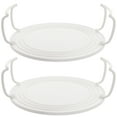thumbnail image 4 of 2pcs Rouded Mircrowave Oven Rack Layered Steaming Tray Kitchen Accessory, 4 of 8
