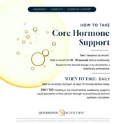 Quicksilver Scientific Core Hormone Support 3.88 fl oz (100ml)