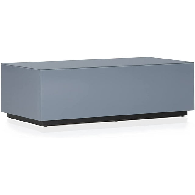 SONOROUS CTB-120 Table Basse / Table Centrale Tout en Verre - Frêne Gris (Édition Limitée)