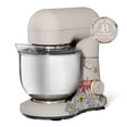 thumbnail image 2 of Beautiful 3.5 Qt Stand Mixer with Flat Beater, Dough Hook, Balloon Whisk, Wildflower Porcini Taupe by Drew Barrymore, 2 of 23