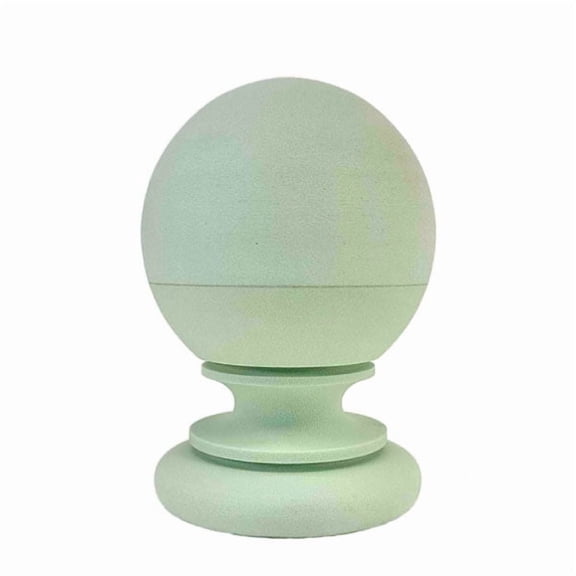 Island Post Cap Kline Style HDU Exterior Finial, Small 5.5 in H x 3.75 in W, Waterproof High Density Urethane Post Top Accent, Ready to Paint, 1 Piece