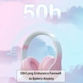 thumbnail image 5 of Kids Wireless Active Noise Cancelling Headphones, Bluetooth 5.4, 40H Playtime, Volume Limited 75/85/94dB, Type-C Fast Charging, Mic, Foldable for School/Travel/Airplane, 5 of 8